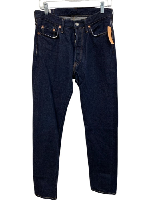 Studio D'Artisan Size 30 Dark Wash Cotton Solid Selvedge Jean Men's Pants Dark Wash / 30