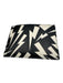 Neil Barrett Navy & White Leather Lightning Bolt Cardholder Men's Wallet Navy & White