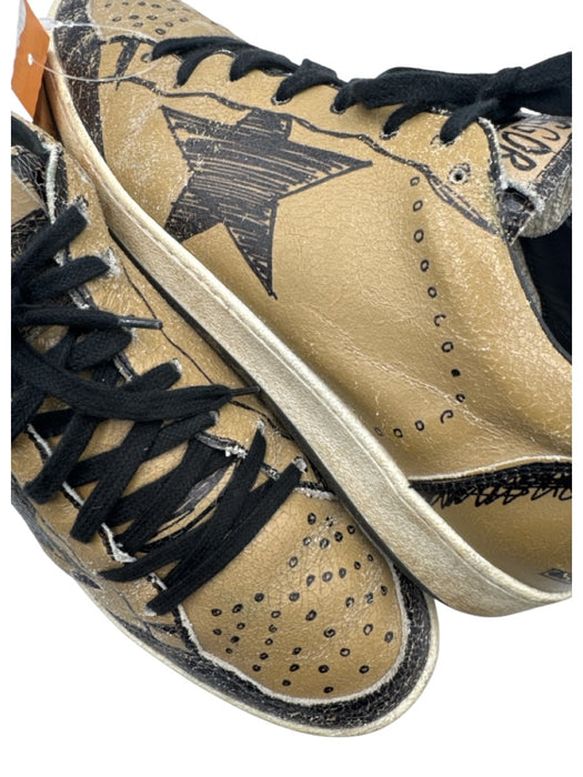 Golden Goose Shoe Size 44 Tan Leather Solid Sneaker Men's Shoes Tan / 44