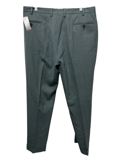 Sid Mashburn Size 38 Green Cotton Solid Zip Fly Men's Pants Green / 38