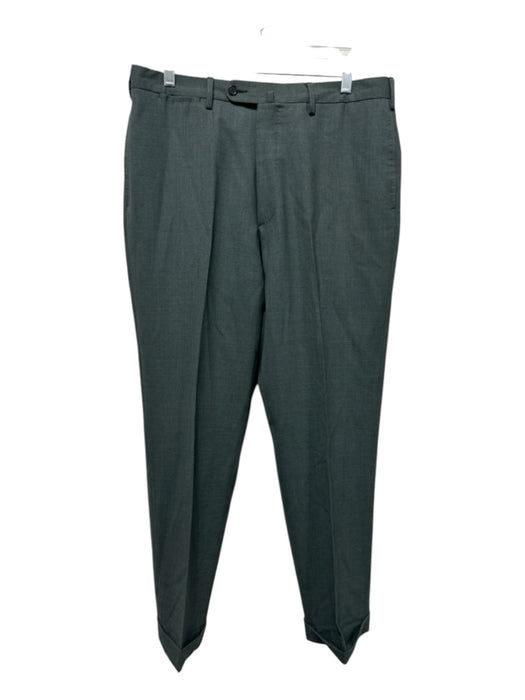 Sid Mashburn Size 38 Green Cotton Solid Zip Fly Men's Pants Green / 38