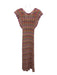 Derek Lam 10 Crosby Size XS Pink & Multi Cotton & Polyester Blend Crochet Dress Pink & Multi / XS