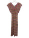 Derek Lam 10 Crosby Size XS Pink & Multi Cotton & Polyester Blend Crochet Dress Pink & Multi / XS