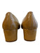 Tory Burch Shoe Size 9 1/2 Brown Leather Slip On Closed Toe Logo Shoes Brown / 9 1/2