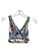 Nike Size Small Neon & multi Polyester Abstract Floral Runners Bra Top Short Set Neon & multi / Small