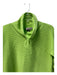 Tina Stephens Size Small Lime Green Cashmere High Neck Ribbed High Low Sweater Lime Green / Small