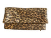 Shiraleah Brass Synthetic Beaded Zip Close Gold Hardware Clutch Bag Brass