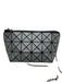 Bao Bao Issey Miyake Gunmetal & black PVC Geometric Rectangular Detachable Bag Gunmetal & black / Small