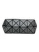 Bao Bao Issey Miyake Gunmetal & black PVC Geometric Rectangular Detachable Bag Gunmetal & black / Small