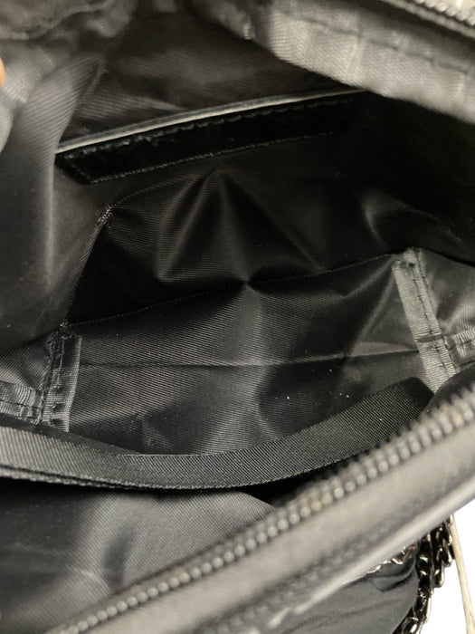 Bao Bao Issey Miyake Gunmetal & black PVC Geometric Rectangular Detachable Bag Gunmetal & black / Small