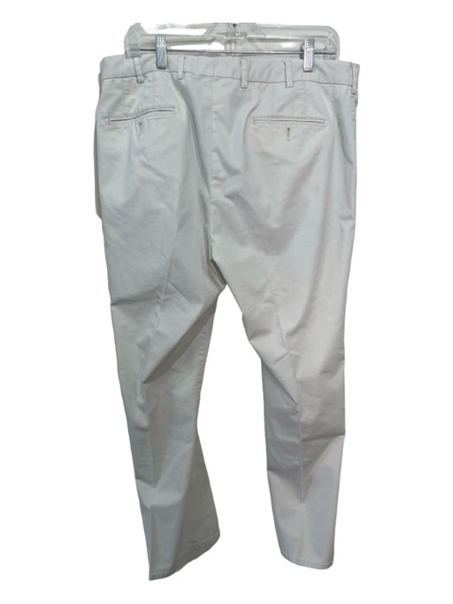 Peter Millar Size 36 Beige Cotton Blend Solid Khakis Men's Pants 36