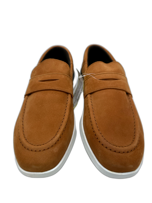 Wolf & Shepherd Shoe Size 9 Brown & White Suede Round Toe Men's Shoes Brown & White / 9