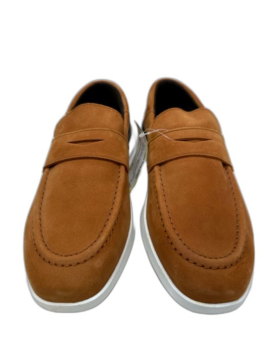 Wolf & Shepherd Shoe Size 9 Brown & White Suede Round Toe Men's Shoes Brown & White / 9