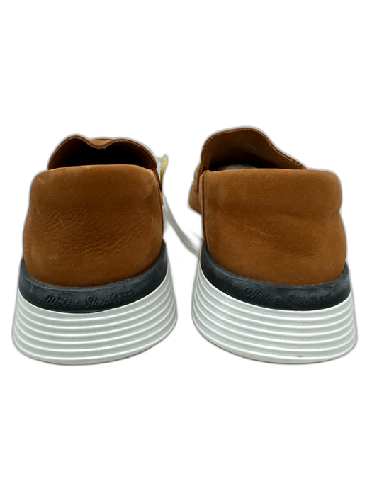 Wolf & Shepherd Shoe Size 9 Brown & White Suede Round Toe Men's Shoes Brown & White / 9