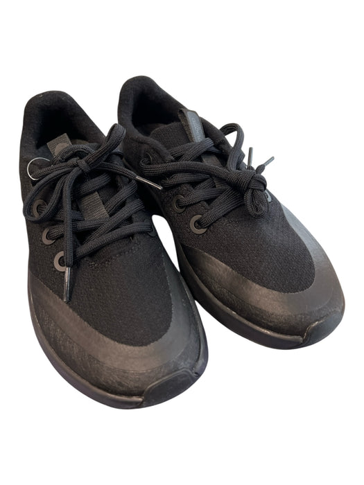 Allbirds Shoe Size 8 Black Synthetic Upper Sneaker Rubber Sole Lace Up Shoes Black / 8