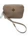 Tory Burch Beige Leather Crossbody Zip Close Bag Beige