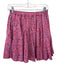 XiRENA Size XS Pink, Red & Blue Cotton Elastic Waistband Floral Mini Skirt Pink, Red & Blue / XS