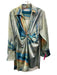 Jonathan Simkhai Size 2 Blue, Green & Orange Polyester Blend Marbled Dress Blue, Green & Orange / 2