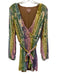 Show Me Your Mumu Size M Multi Polyester Fully Sequined Rainbow Stripe Dress Multi / M