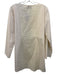 Marlies Grace Size M Cream White Cotton Blend Long Flare Sleeve Tunic Dress Cream White / M