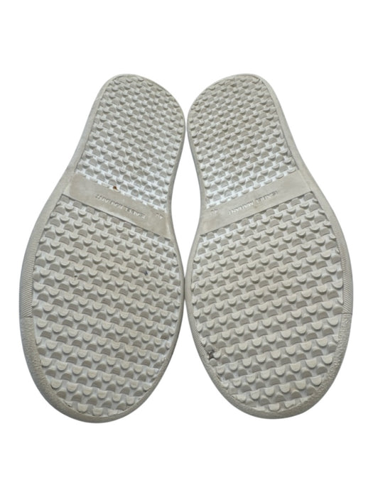 Isabel Marant Shoe Size 40 White & Brown Leather Upper Perforated Sneakers White & Brown / 40