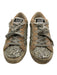 Golden Goose Shoe Size 37 Silver & Beige Leather Upper Glitter Star Sneakers Silver & Beige / 37