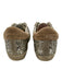 Golden Goose Shoe Size 37 Silver & Beige Leather Upper Glitter Star Sneakers Silver & Beige / 37