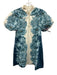 Mestiza New York Size XS Cream White & Blue Cotton Blend Floral Dress Cream White & Blue / XS