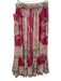 Love The Label Size S Pink & Green Cotton Blend Elastic Back Bow Print Skirt Pink & Green / S