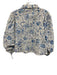 Love The Label Size XS White & Blue Cotton Blend 3/4 Puff Sleeve Eyelet Lace Top White & Blue / XS