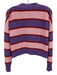 XiRENA Size XS Pink, Purple & Red Cotton & Cashmere Ribbed Knit Striped Sweater Pink, Purple & Red / XS