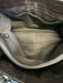Celine Dark Brown Leather Top Handle Zip Pocket Multiple Compartments Hand Bag Dark Brown