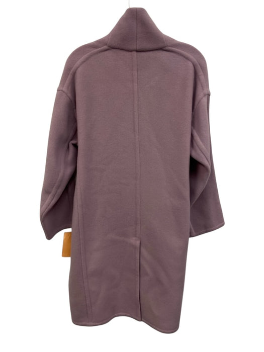 Vince Size Small Lilac Purple Wool Blend Long Sleeve Welt Pockets Coat Lilac Purple / Small