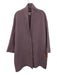 Vince Size Small Lilac Purple Wool Blend Long Sleeve Welt Pockets Coat Lilac Purple / Small