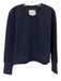 Addison Bay Size Small Navy Blue Long Sleeve Ribbed Logo Embroidery Sweater Navy Blue / Small