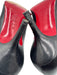 Christian Louboutin Shoe Size 36 Black Leather Pointed Toe Kitten Heel Pumps Black / 36