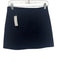 Theory Size 2 Navy Blue Cashmere High Rise Side Zip Mini Skirt Navy Blue / 2