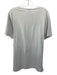 Jil Sander Size Est XL Gray Cotton Blend Heathered T shirt V Neck Short Sleeve Gray / Est XL