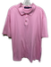 Ralph Lauren Purple Size XXL Pink Cotton Solid Polo Men's Short Sleeve Pink / XXL
