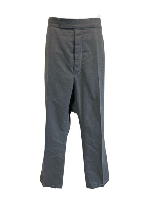 Thom Browne Like New Size 5 Gray Wool Blend Solid Dress Khakis Men's Pants Gray / 5
