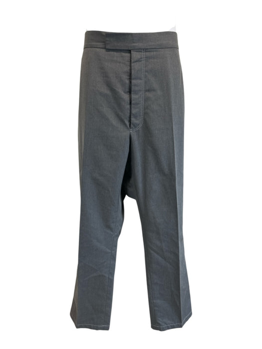 Thom Browne Like New Size 5 Gray Wool Blend Solid Dress Khakis Men's Pants Gray / 5
