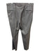 Versace Size 54 Gray Wool Blend Solid Dress Men's Pants Gray / 54