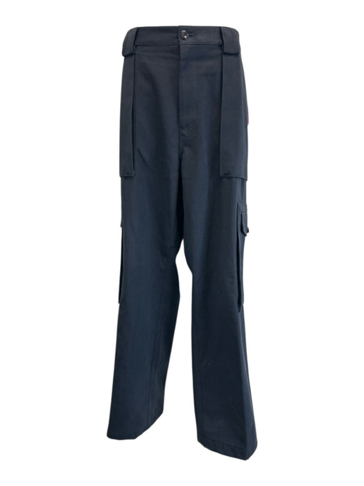 Burberry Size 56 Navy Cotton Solid Cargo Pocket Khakis Men's Pants Navy / 56