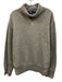 Polo Size L Gray Cotton Solid Turtleneck Sweatshirt Men's Long Sleeve Shirt Gray / L