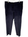 Canali Size 37 Navy Blue Cotton Solid Corduroy Men's Pants Navy Blue / 37