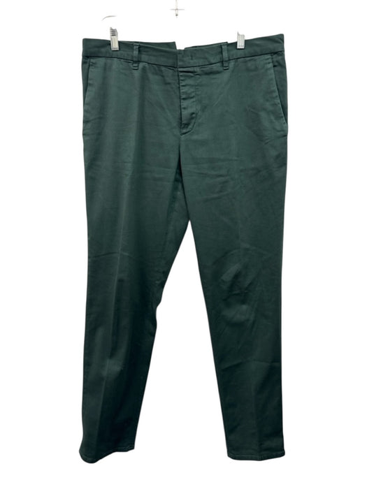 Prada Size 54 Green Wool Solid Men's Pants Green / 54
