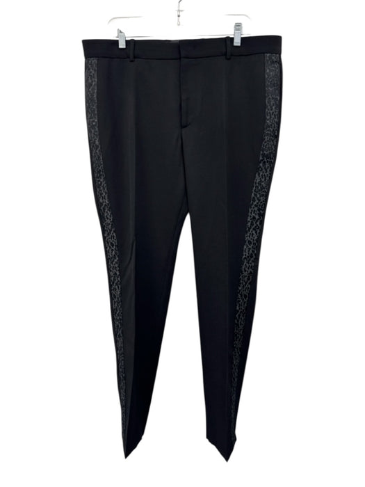 Stella McCartney Size 54 Black Wool Solid Men's Pants Black / 54