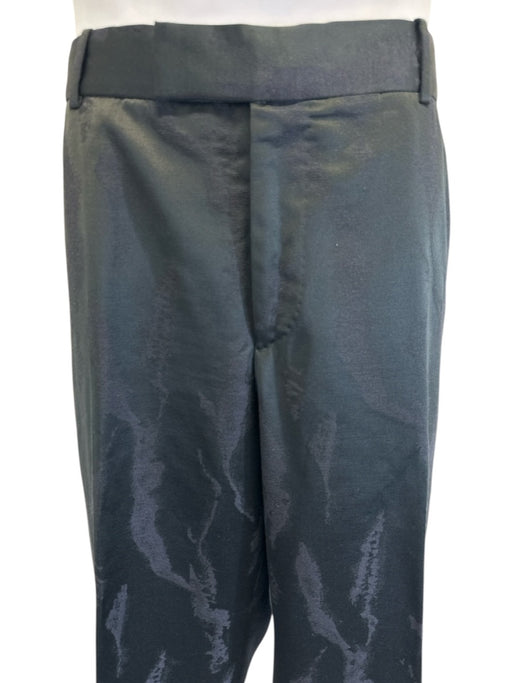 Alexander McQueen Size 54 Navy Blue & Purple Abstract Men's Pants Navy Blue & Purple / 54