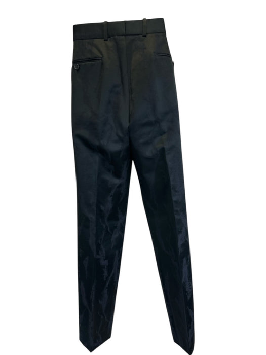 Alexander McQueen Size 54 Navy Blue & Purple Abstract Men's Pants Navy Blue & Purple / 54