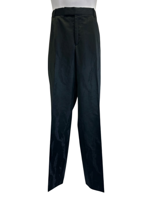 Alexander McQueen Size 54 Navy Blue & Purple Abstract Men's Pants Navy Blue & Purple / 54